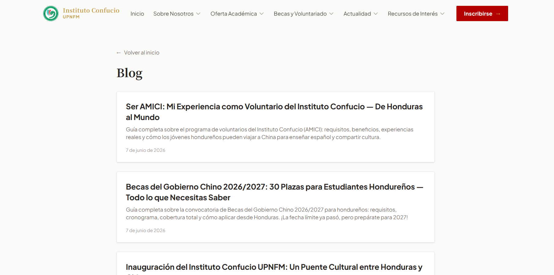 IC_UPNFM – Vista del sitio